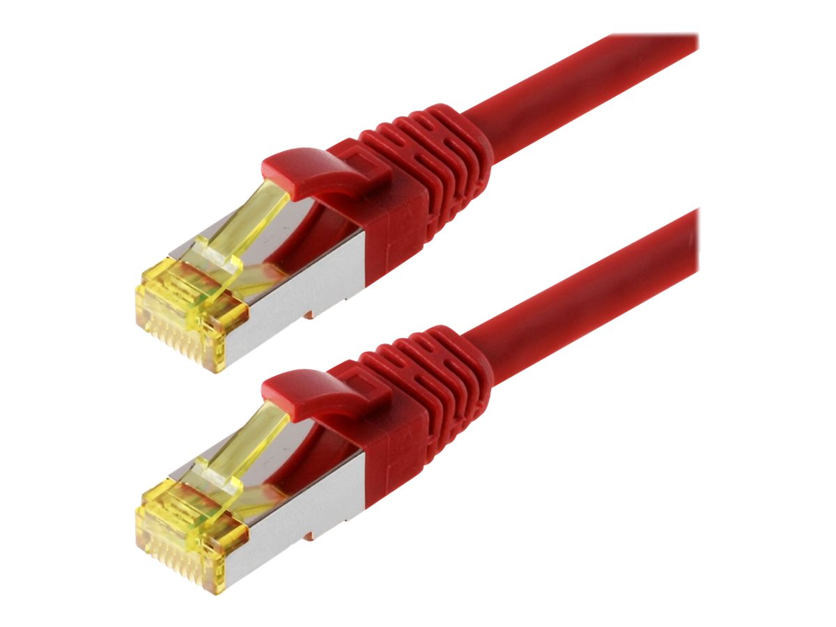 Helos Patchkabel Cat 6a S/FTP rot 5m