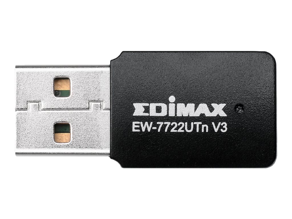 Edimax EW-7722UTN V3 Nano USB Adapter N300 Wi-Fi