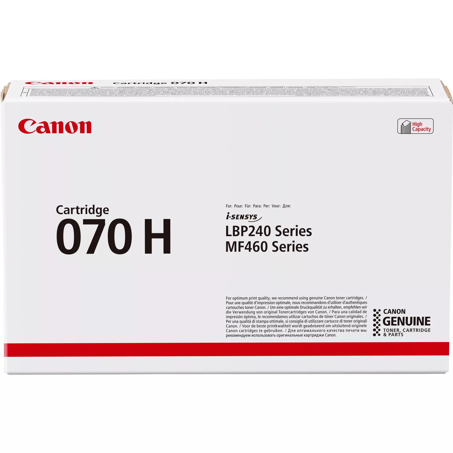Canon 070H Schwarz hohe Kapazität