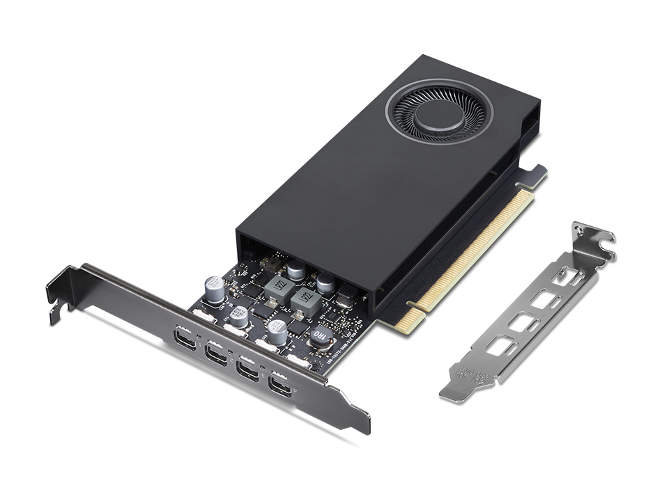 LENOVO NVIDIA RTX A400 4GB 4xminiDP GDDR6 Graphics Card