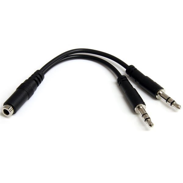 StarTech 3,5mm Audio Headset Splitter Y-Kabel