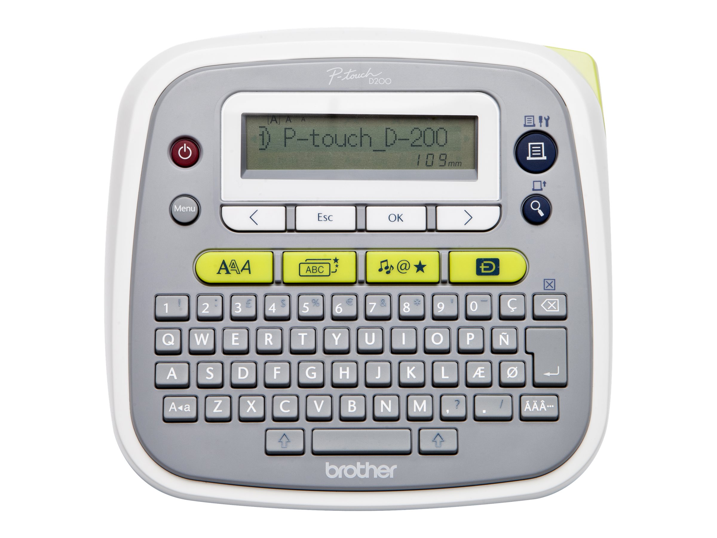 Brother P-touch PTD200BWVPG1 Beschriftungsgerät