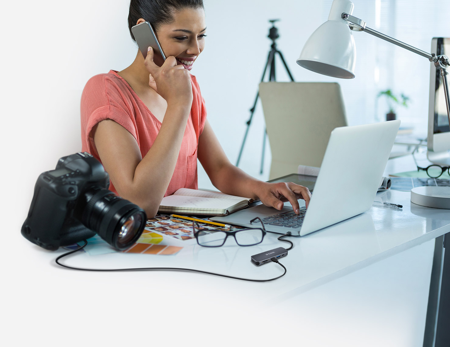 D-Link DUB-2325 USB-C Hub HDMI SD-Reader