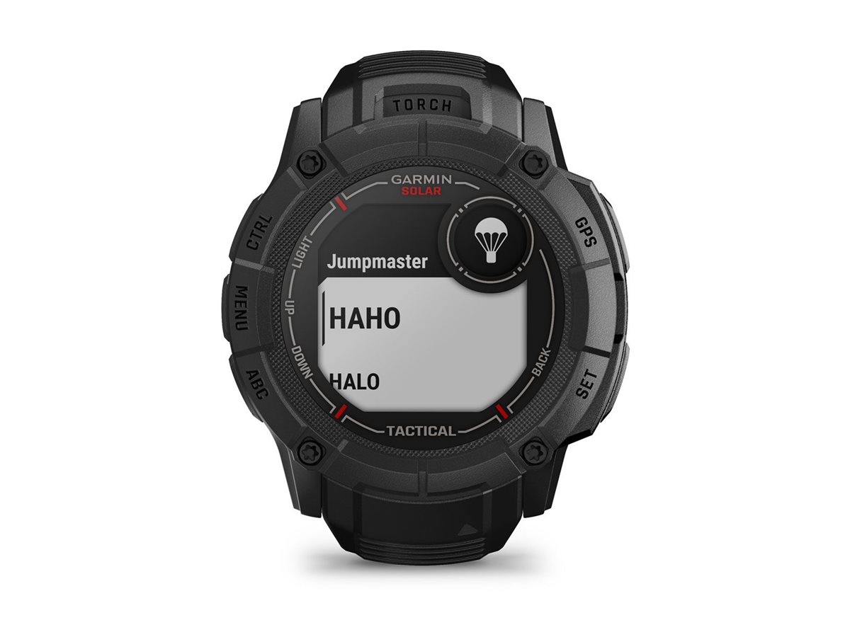 Garmin Instinct 2X Solar Tactical Edition Schwarz