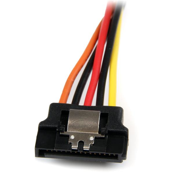 StarTech SATA Y-Stromadapter mit Verriegelungs-Clip 15cm