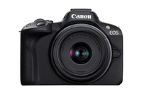 Canon EOS R50 Schwarz RFS 1845mm F4563 IS STM Kit 24,2 MP 6000 x 4000 Pixel CMOS 4K Ultra HD Touchscreen Schwarz