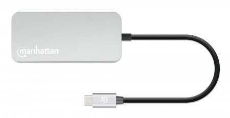 Manhattan USB-C Dockingstation 8-in-1 mit Kartenleser