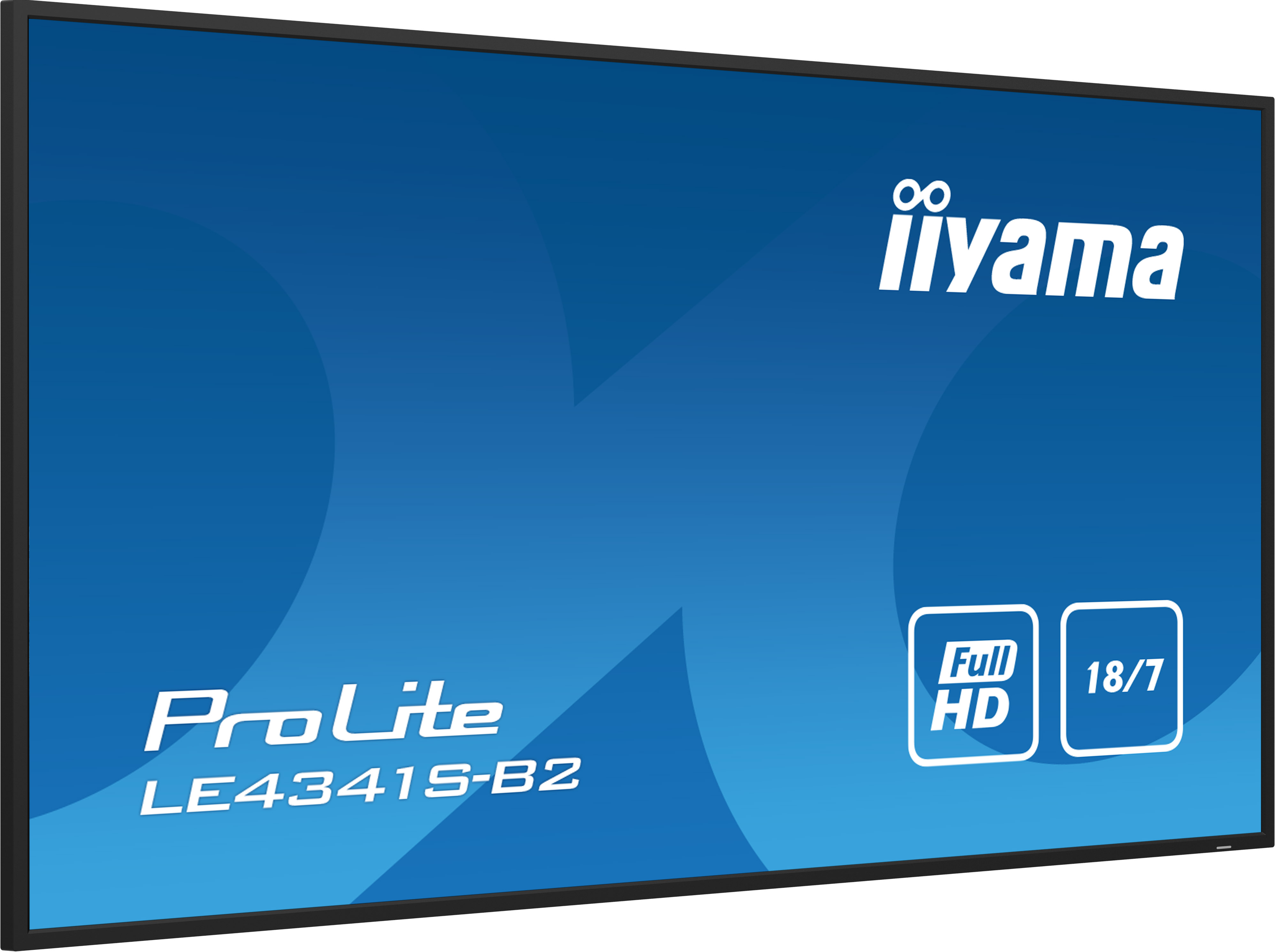 IIYAMA LE4341SB2 10922cm 43Zoll 1920x1080 IPS panel 1perc Haze 8ms Landscape mode Speakers 2x 10W VGA 3x HDMI 350cdm Media Play