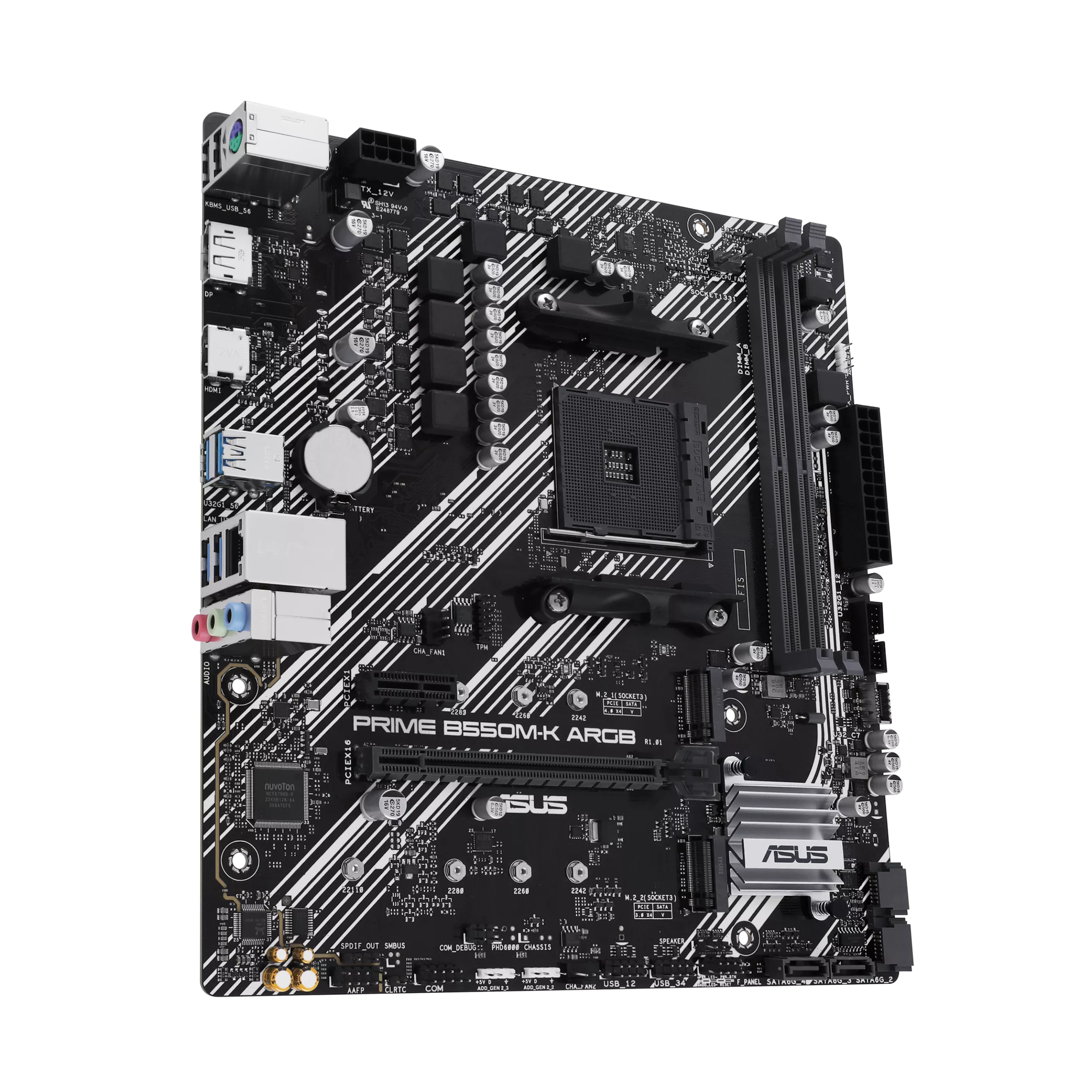 ASUS PRIME B550M-K ARGB AM4 DDR4