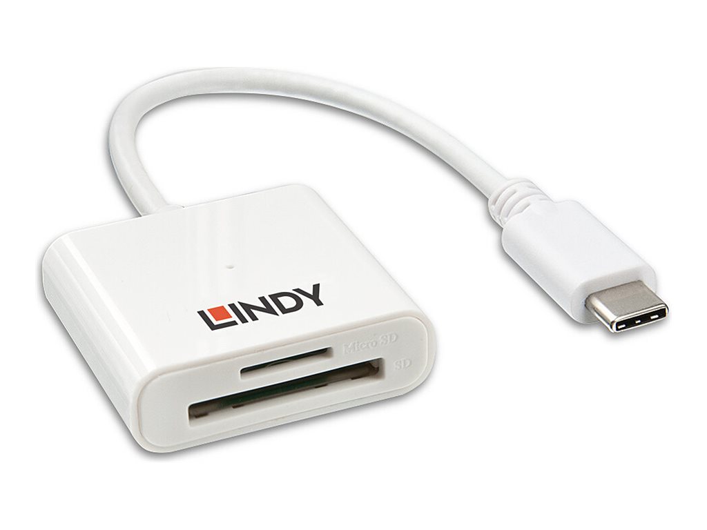 LINDY USB 31 Typ C SD und microSD Card Reader USB 31 Gen 1 USB 30