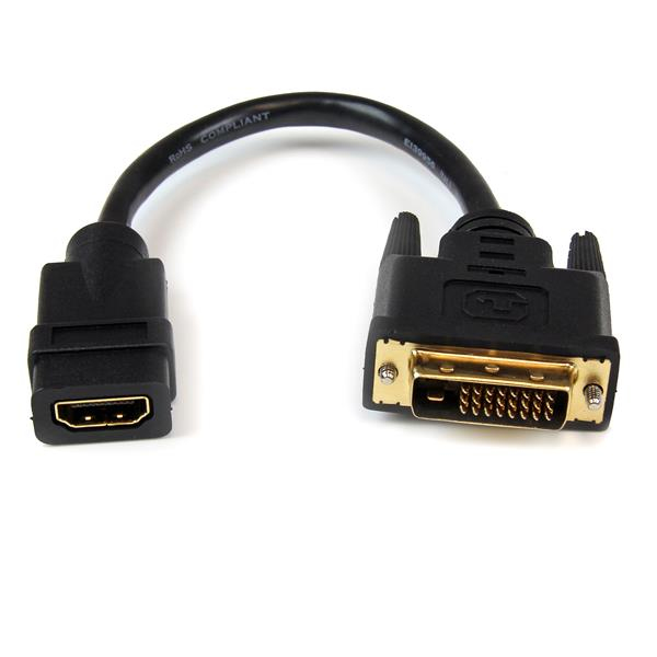 StarTech.com HDMI auf DVI-D Adapter 20cm F/M