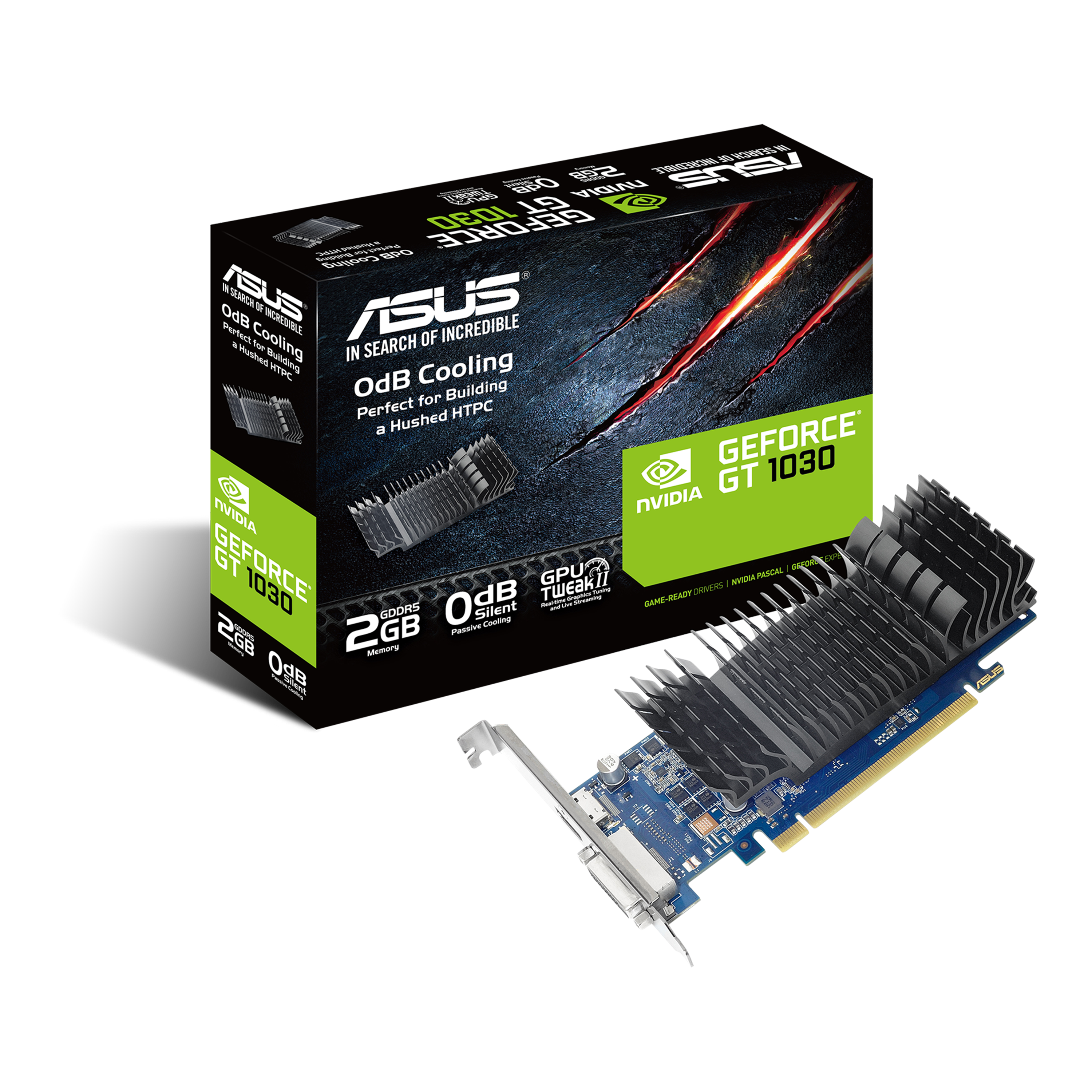 ASUS GT1030-SL-2G-BRK 2GB GDDR5 HDMI