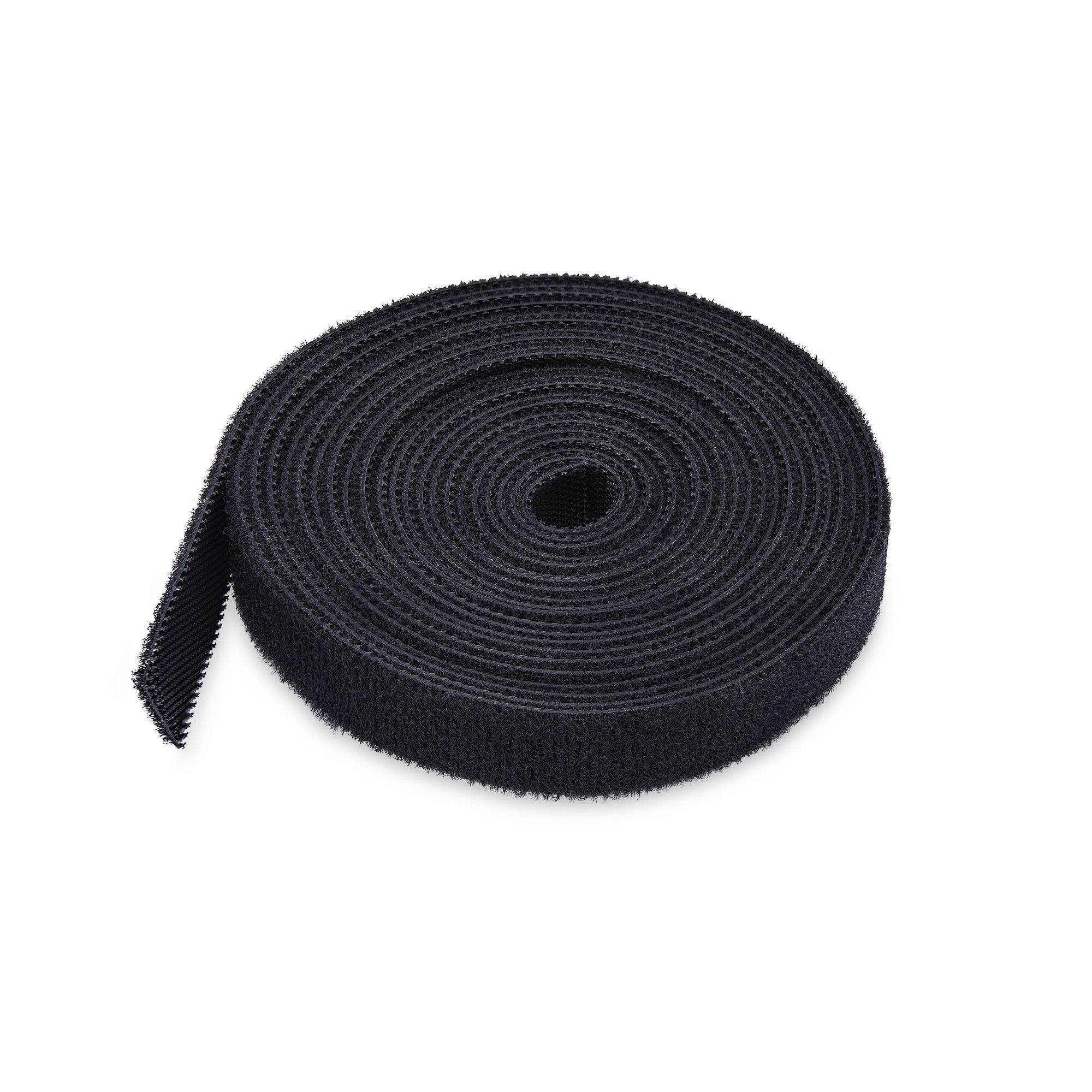 StarTech.com Klettbandrolle 22,8 m 12,7 mm Schwarz