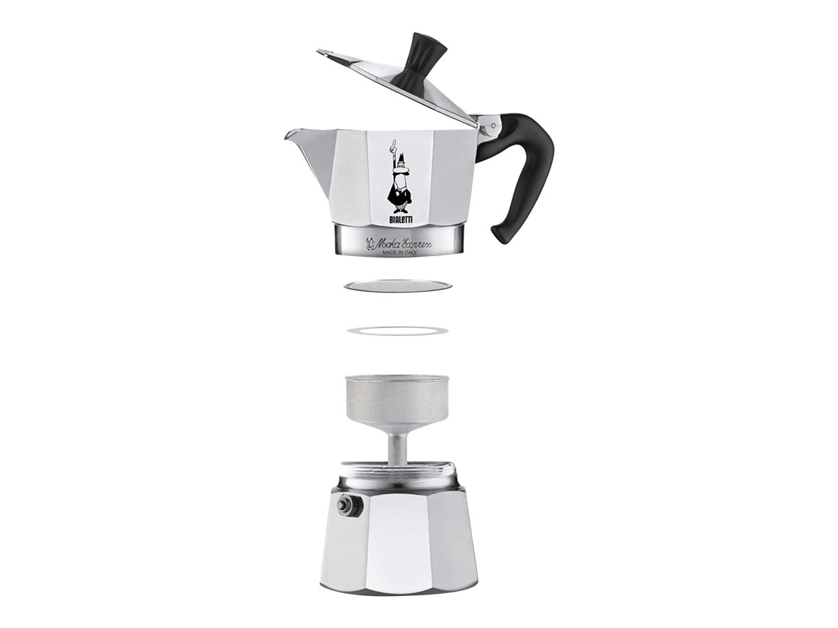 Bialetti Moka Express 1 silber