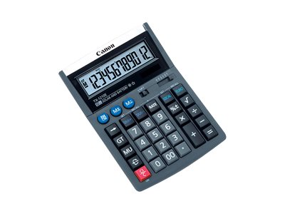 Canon TX-1210E Taschenrechner 12 Stellen Grau/Silber