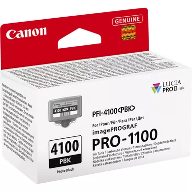 Canon PFI-4100 PBK Photo schwarz 80 ml