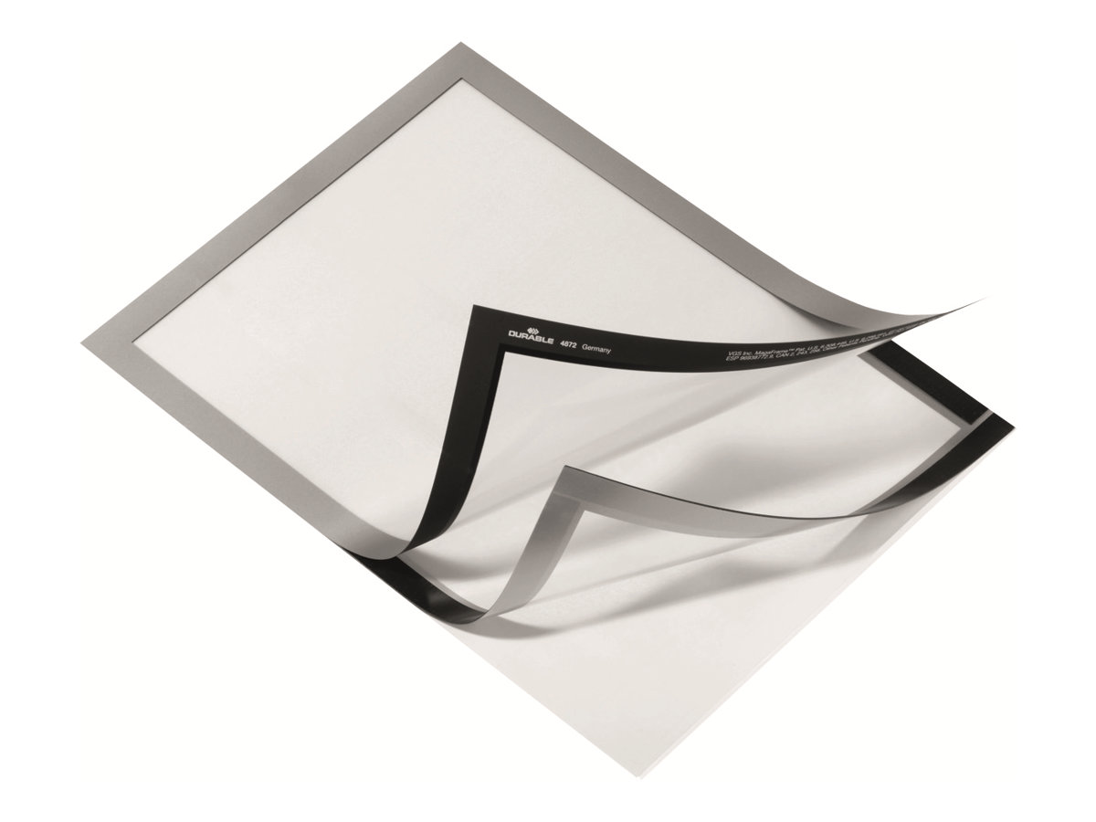 Durable DURAFRAME A4 doppelseitig Silber