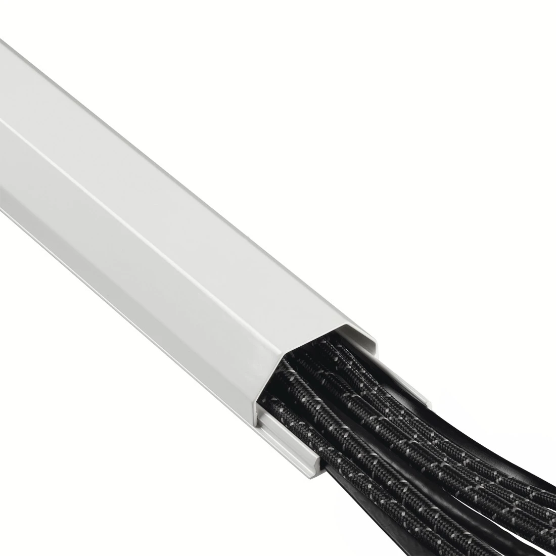 Hama Alu-Kabelkanal eckig 110 cm Weiß