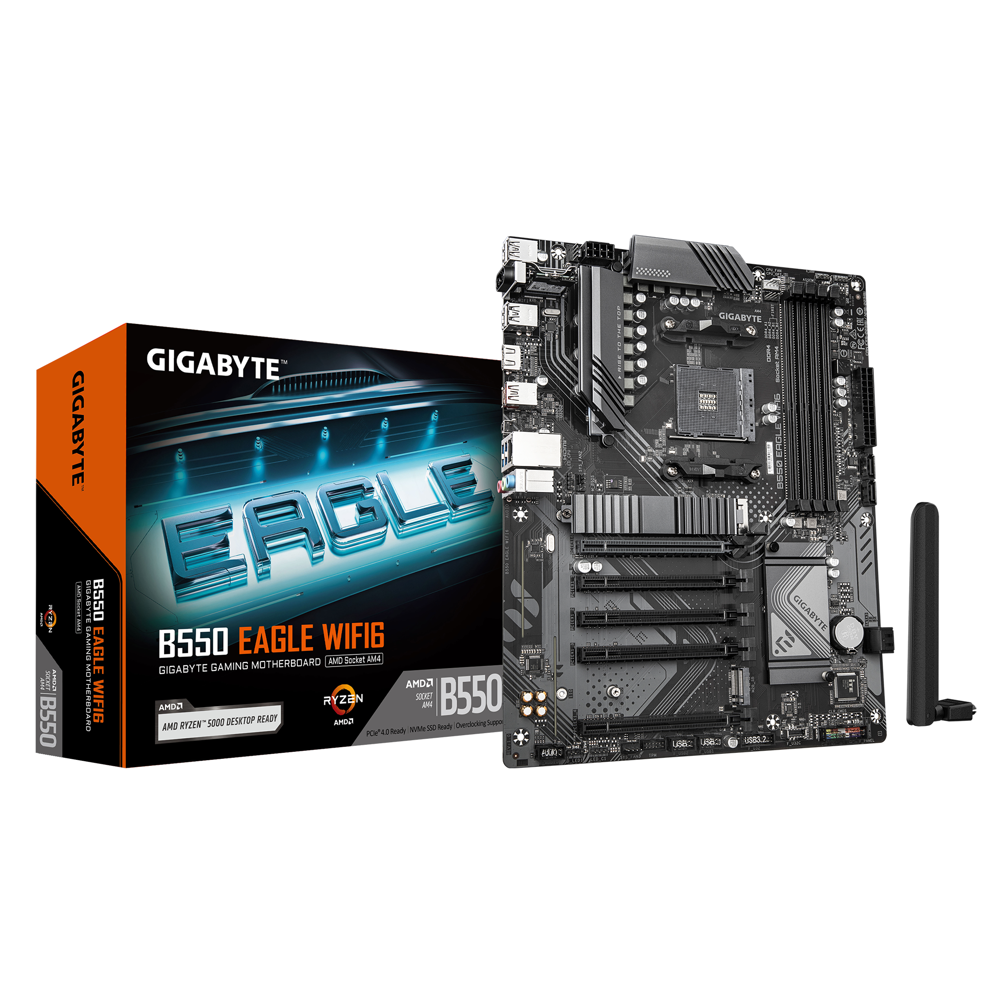 Gigabyte B550 EAGLE WIFI6 ATX Wi‑Fi 6E