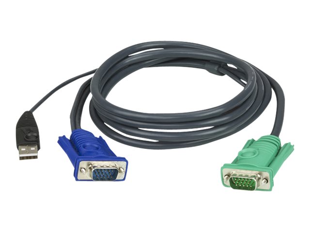 ATEN Micro-Lite 2L-5205U VGA-USB-Kabel 5m