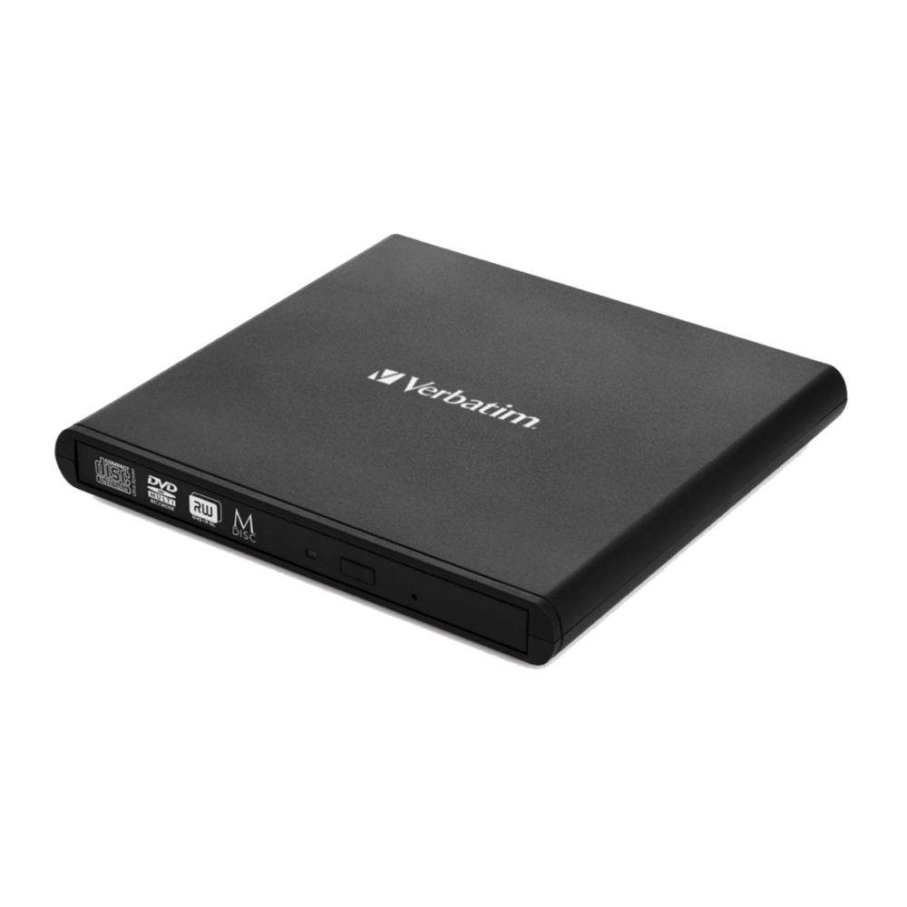 Verbatim Slimline DVD-Brenner DVD±RW DVD-RAM