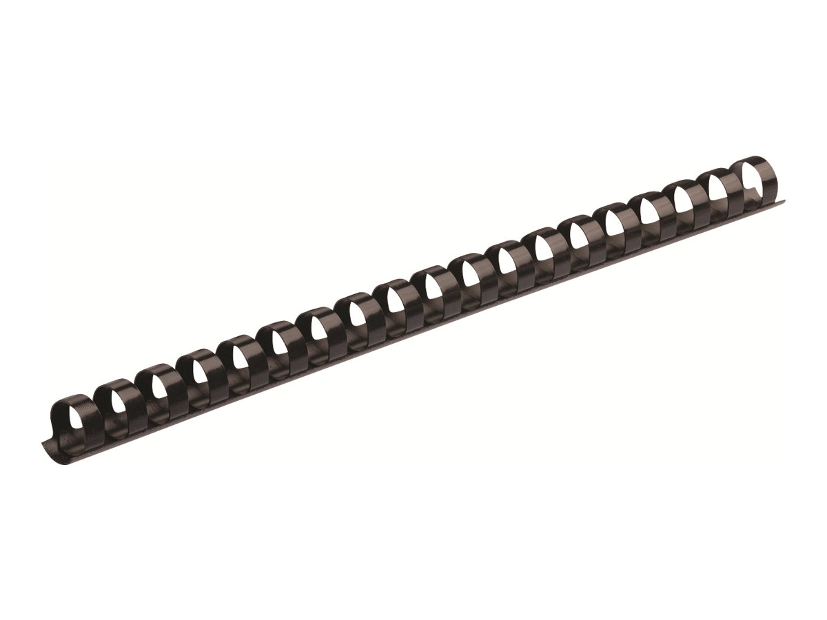 Fellowes Plastikbinderücken 10 mm 30 cm A4 schwarz