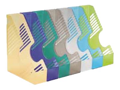 Esselte Leitz bene Stehsammler 50100BLT Blau‑Transparent DIN A4 700 Blätter