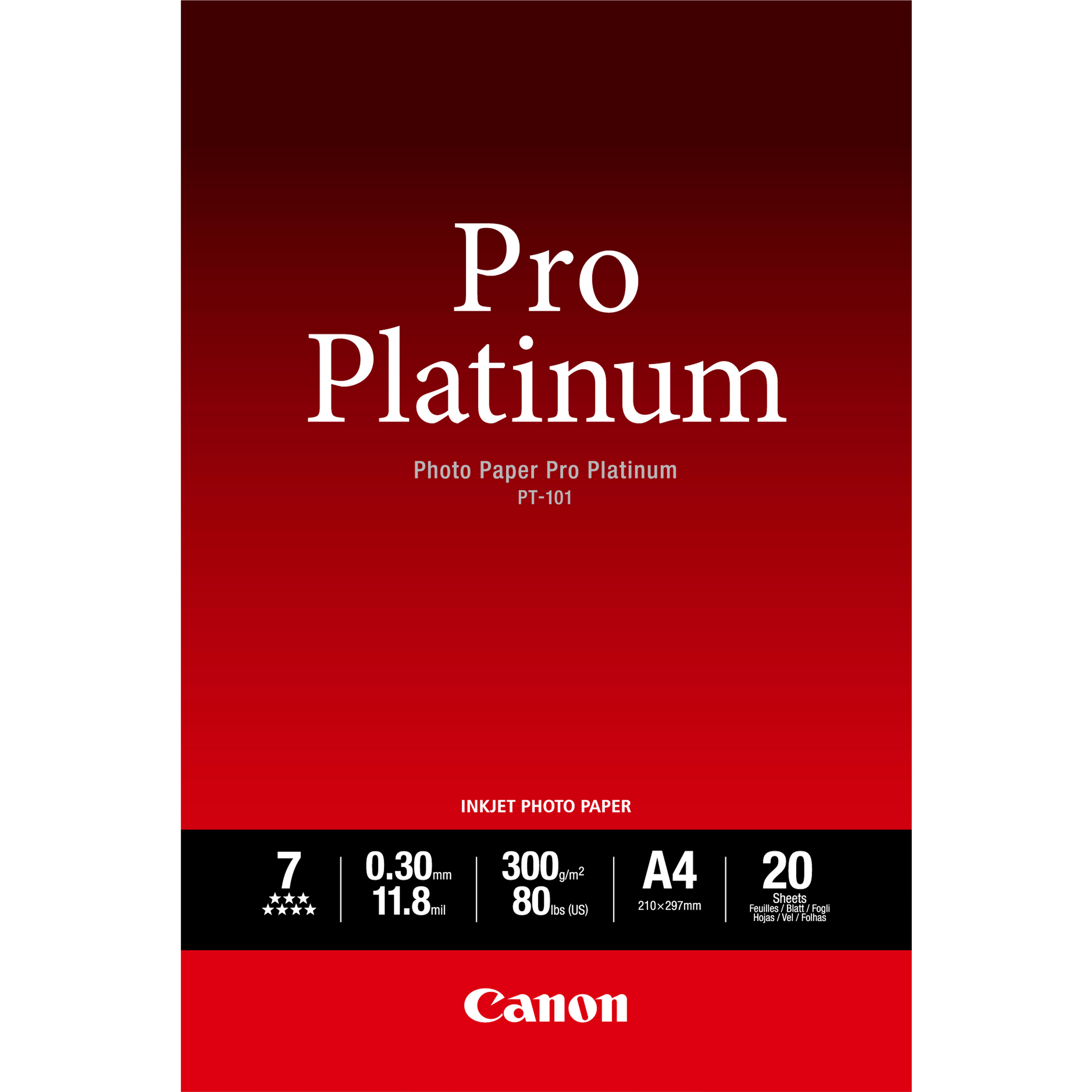 2768B016 CANON Fotopapier A4 210x297mm