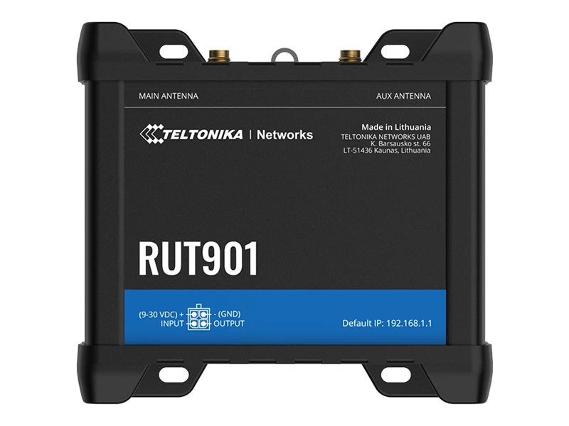 Teltonika RUT901 Cellular LTE Router 3-Port Switch