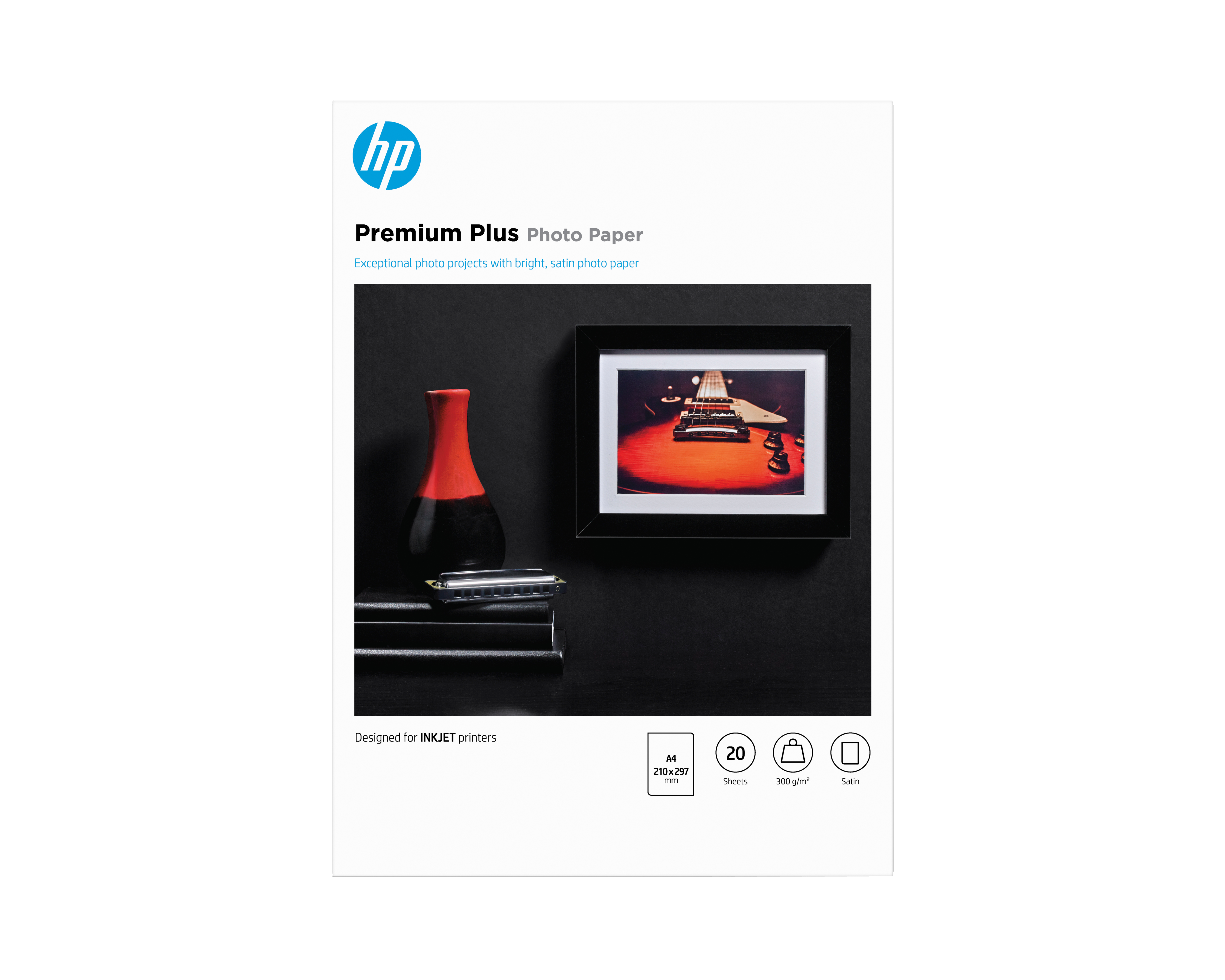 HP Premium Plus Fotopapier A4 Halbglänzend