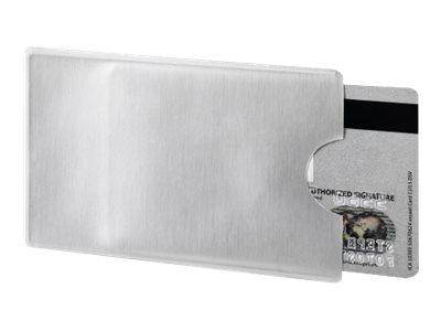 Durable RFID SECURE Kreditkartenhülle silber