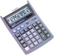 Canon TX-1210E Taschenrechner 12 Stellen Grau/Silber