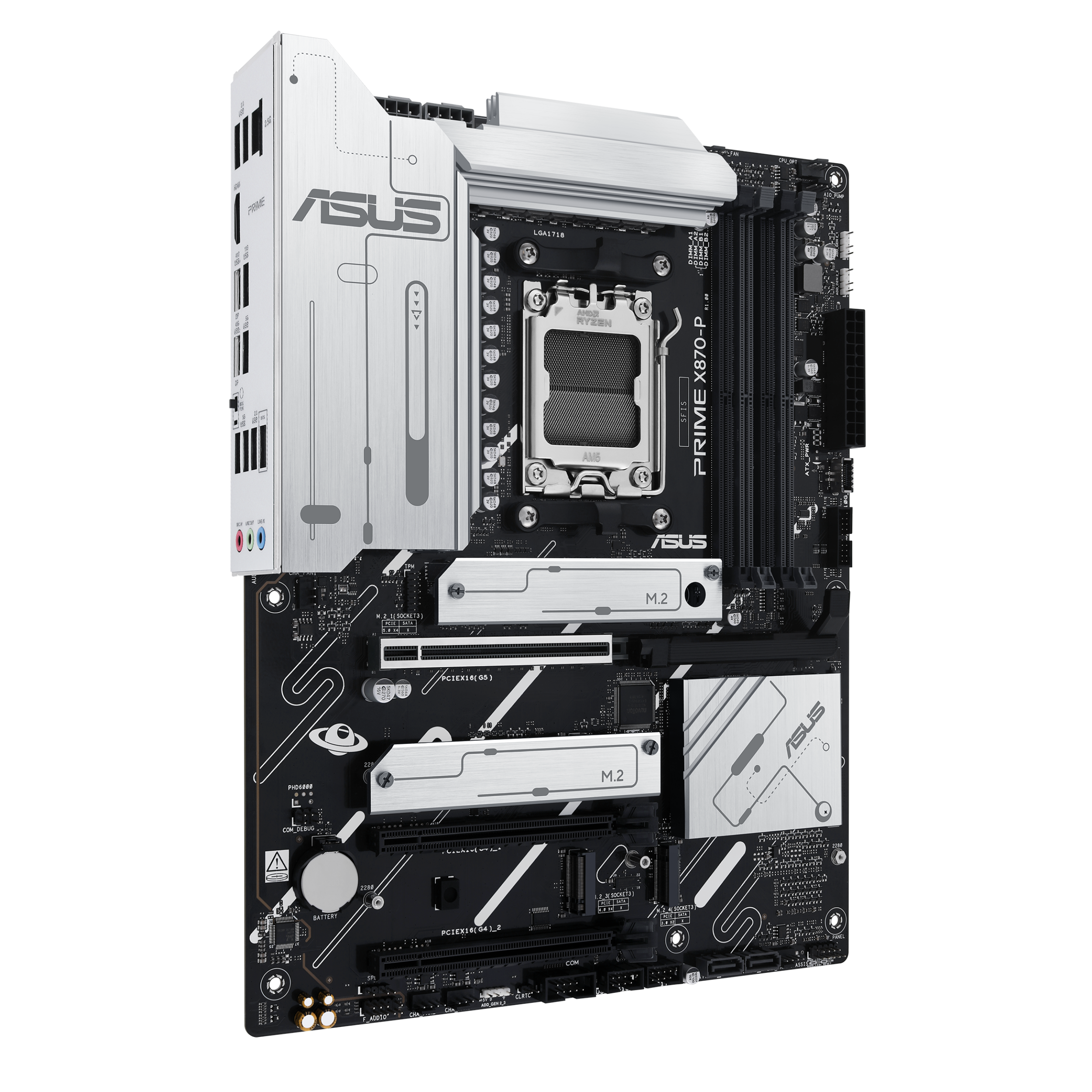 ASUS PRIME X870-P Socket AM5 AMD X870 Chipsatz 2.5 Gigabit LAN