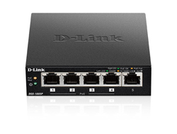 D-Link DGS-1005P 5-Port Gigabit PoE+ Switch