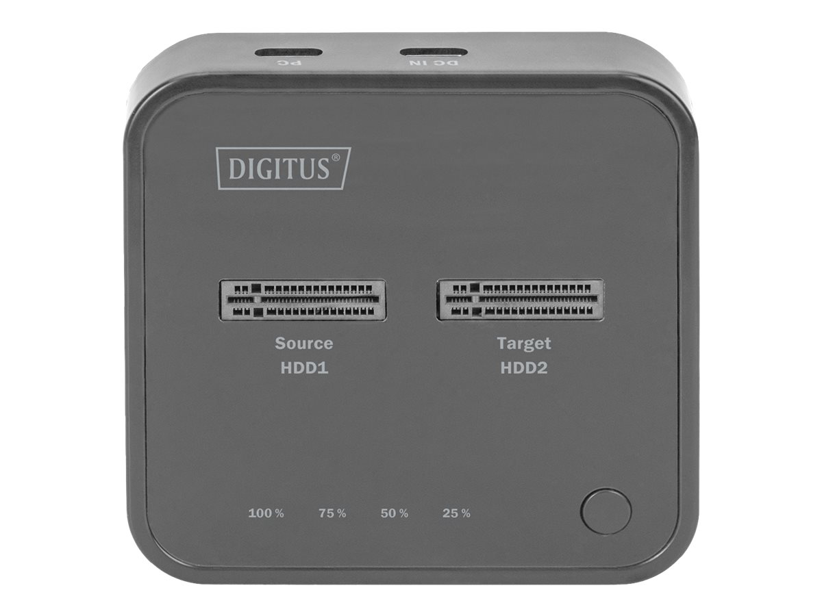 DIGITUS Dual M.2 NVMe SSD Docking Station USB-C