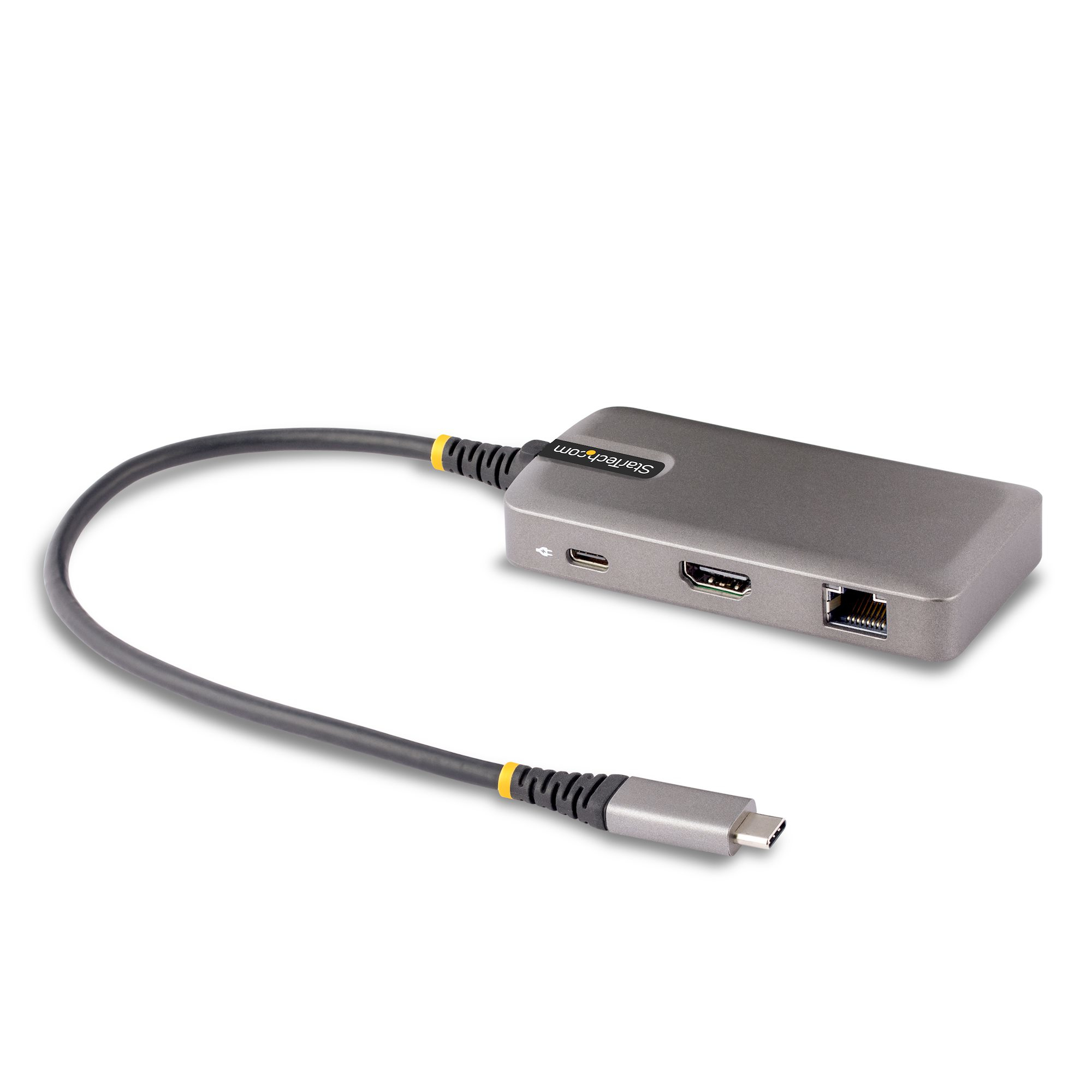 STARTECHCOM USBC Multiport Adapter 4K 60Hz HDMI 2 Port USB Hub 100W PD Works with ChromebookLaptop Dockingstation