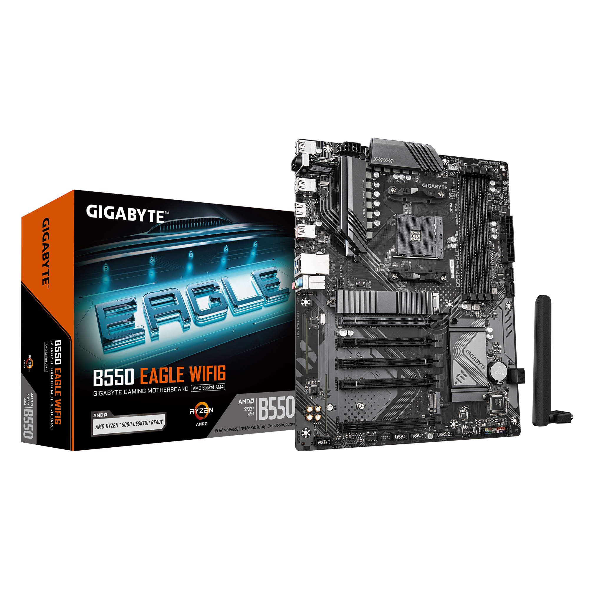 Gigabyte B550 EAGLE WIFI6 ATX Wi‑Fi 6E