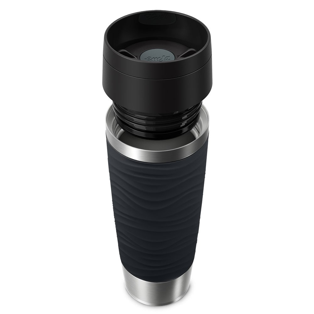 EMSA TRAVEL MUG Wave 0.5 l Schwarz