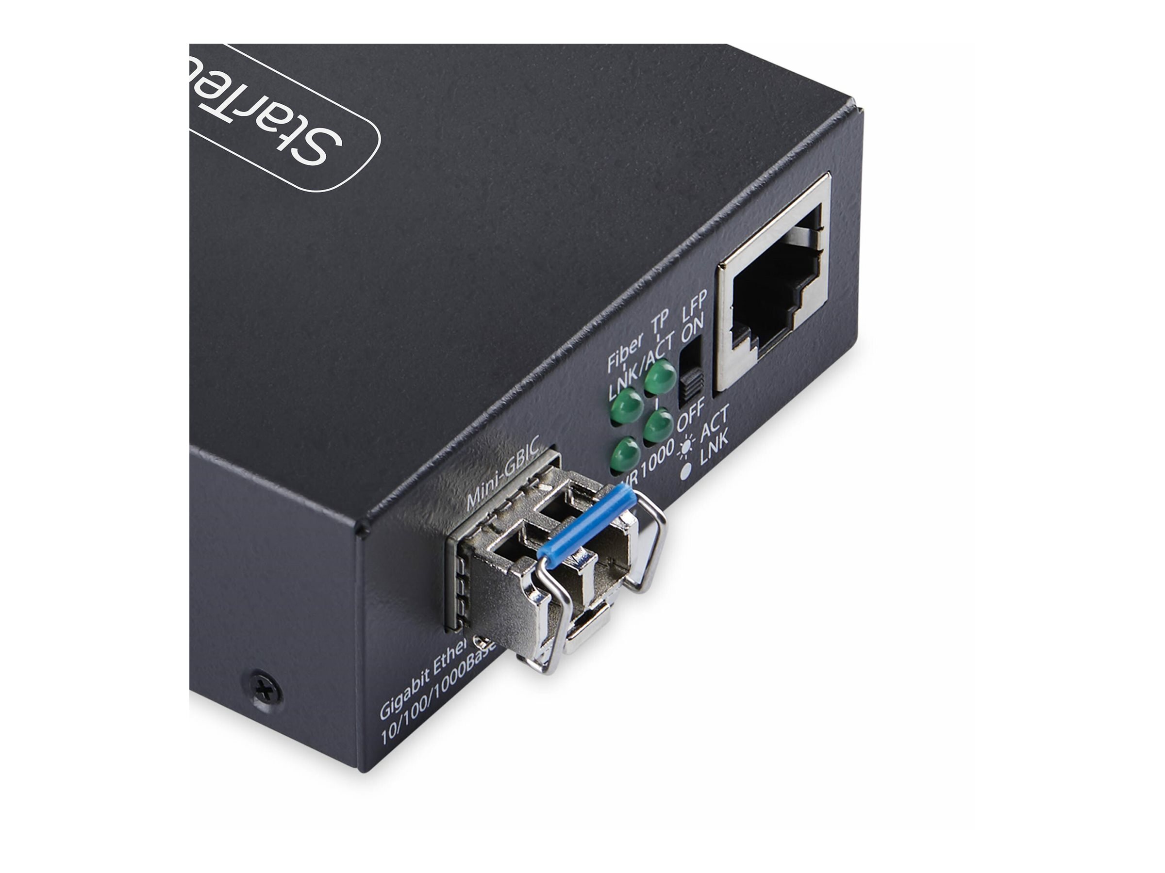 StarTech.com Medienkonverter 1 GbE Singlemode SM LC 20 km