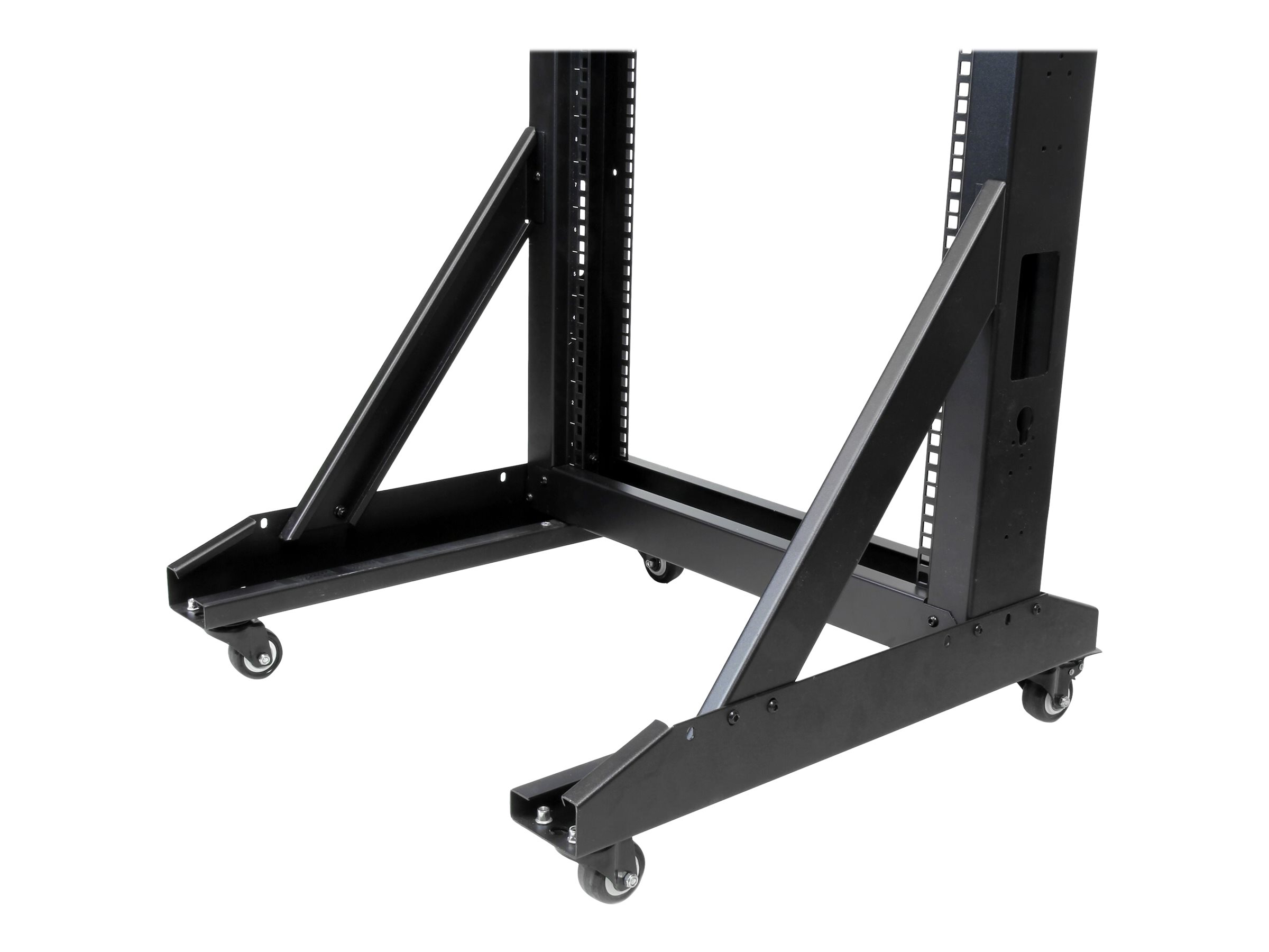 StarTech.com 2 Post Server Rack 42HE mit Rollen stabile Stahl konstruktion