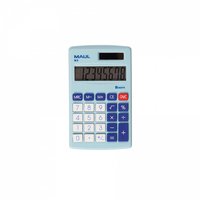Jakob Maul MAUL M 8 Taschenrechner 8 Ziffern Blau