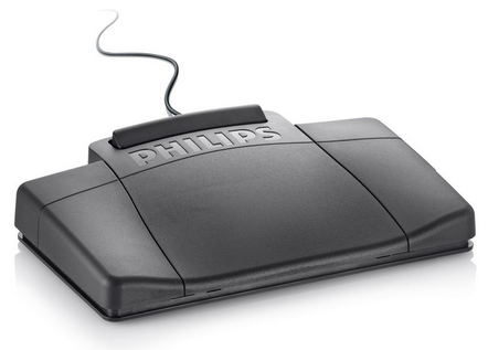PHILIPS LFH2210 Fussschalter fuer Diktiergeraete