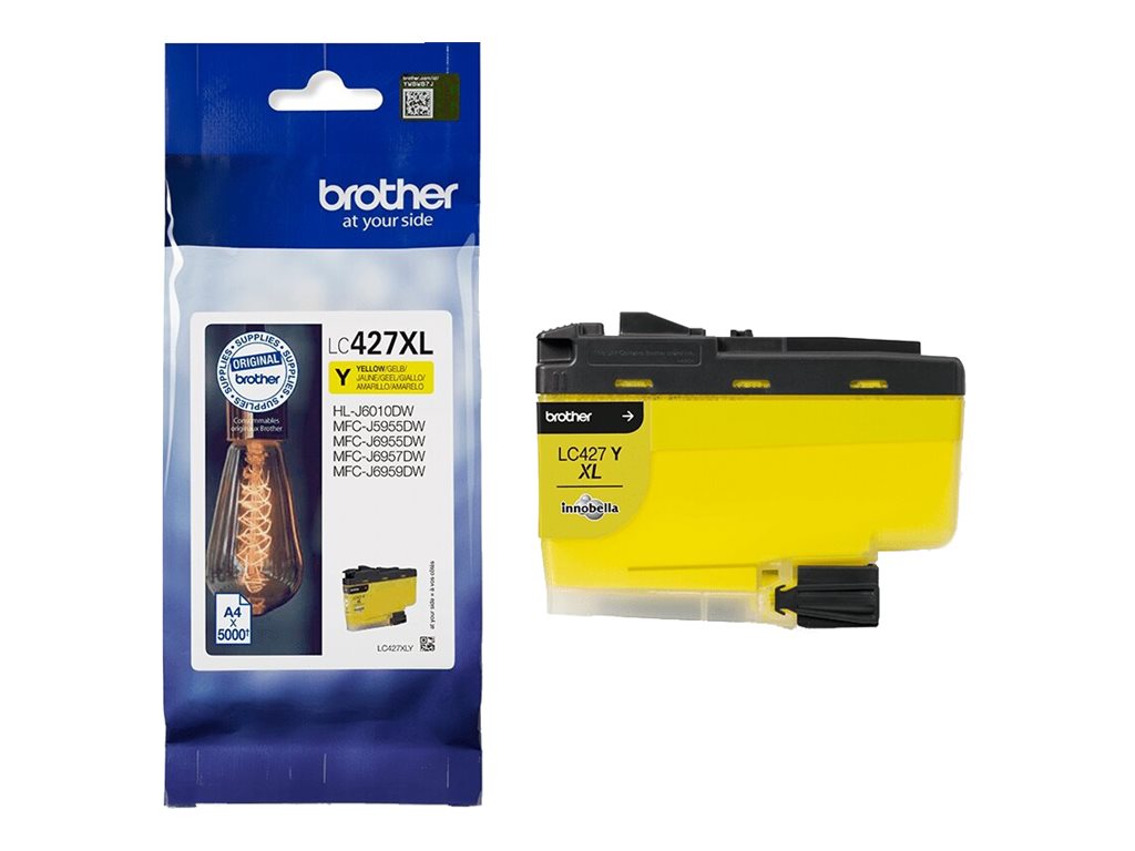 Brother LC-427XLY Tintenpatrone Gelb