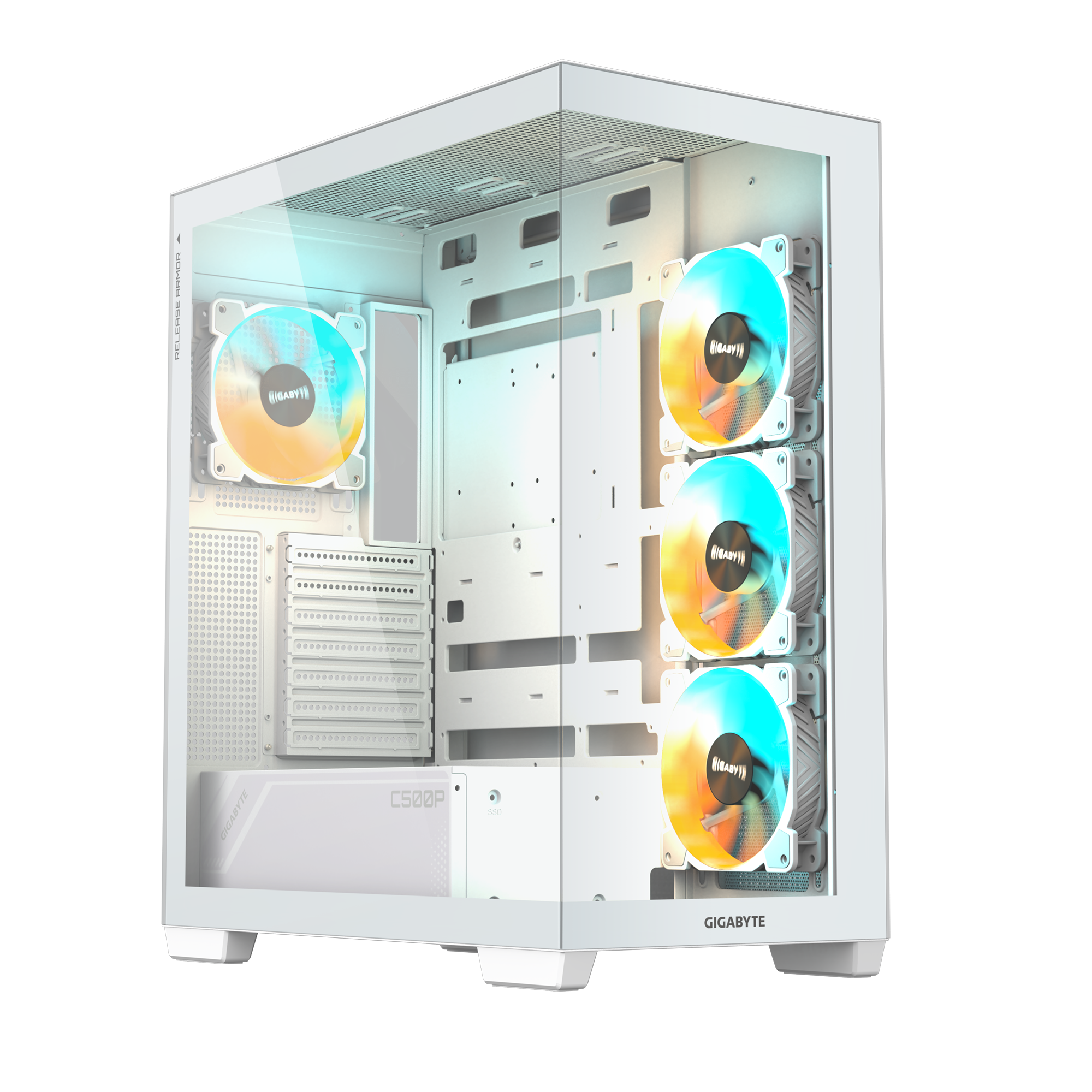 Gigabyte C500 PANORAMIC STEALTH ICE weiß ATX