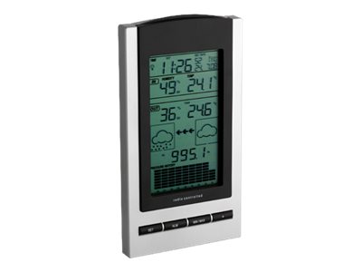 TFA Gaia Wetterstation silber