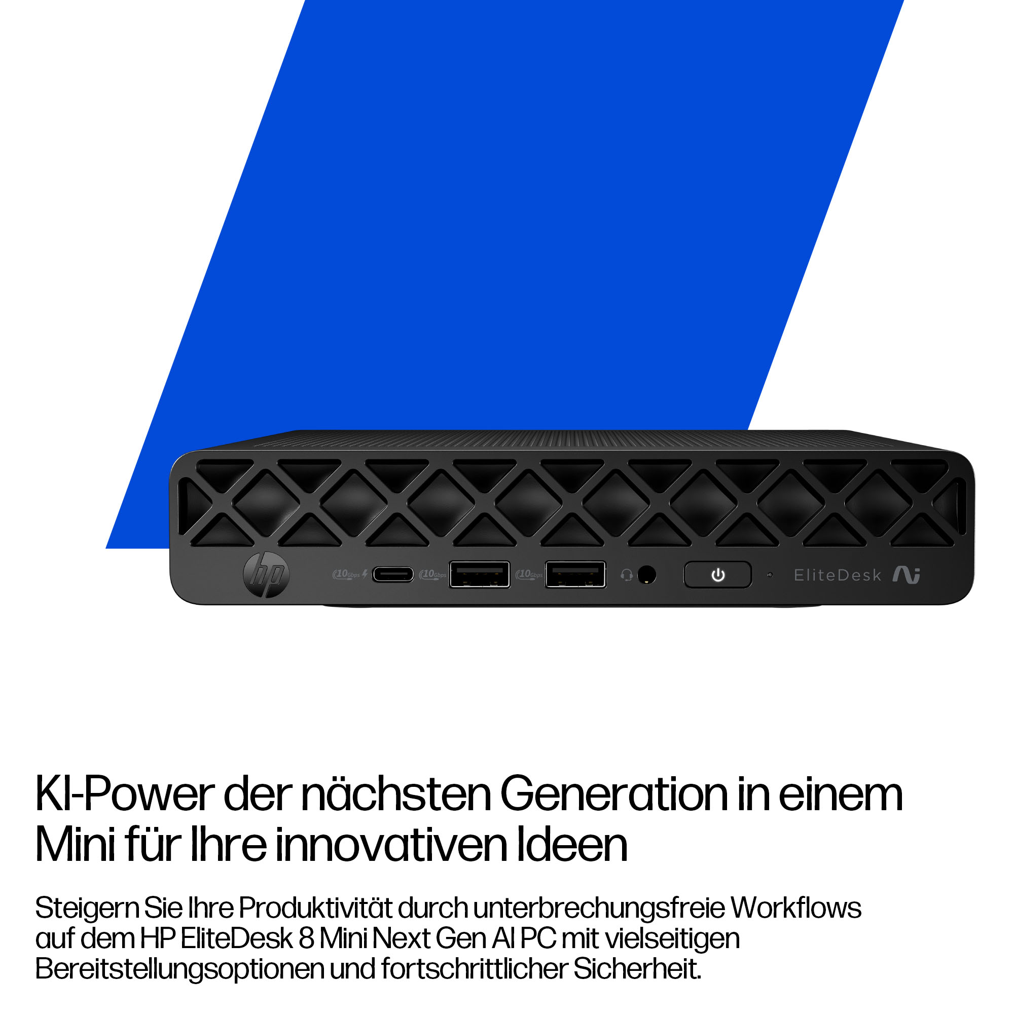 HP EliteDesk 8 Mini G1a R5 AI 340 32/512GB