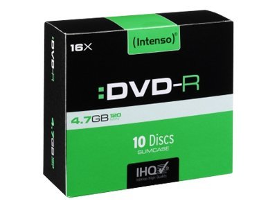 INTENSO DVDR 47GB 16x 10 SC