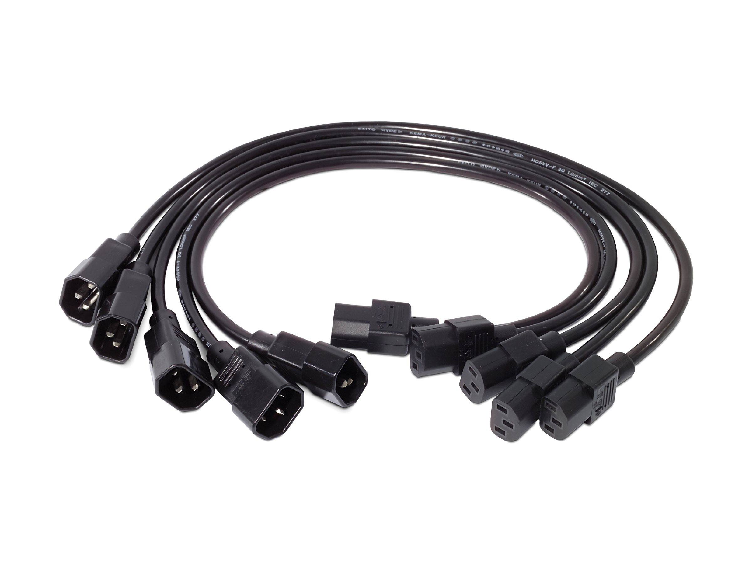 APC Stromkabel C13 zu C14 0,6 m 5 Stück