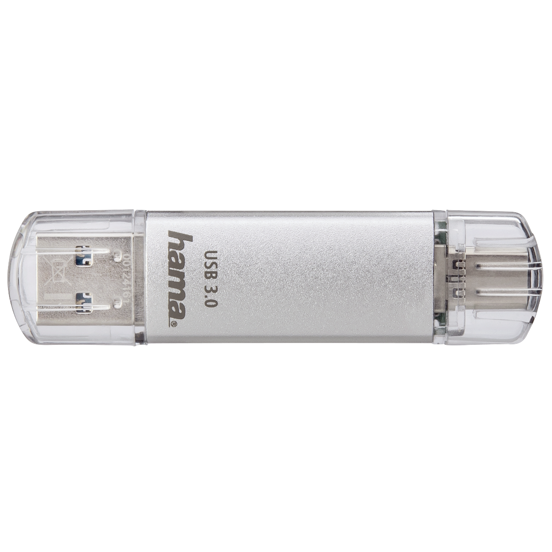 hama USBStick CLaeta silber 256 GB, 1 St