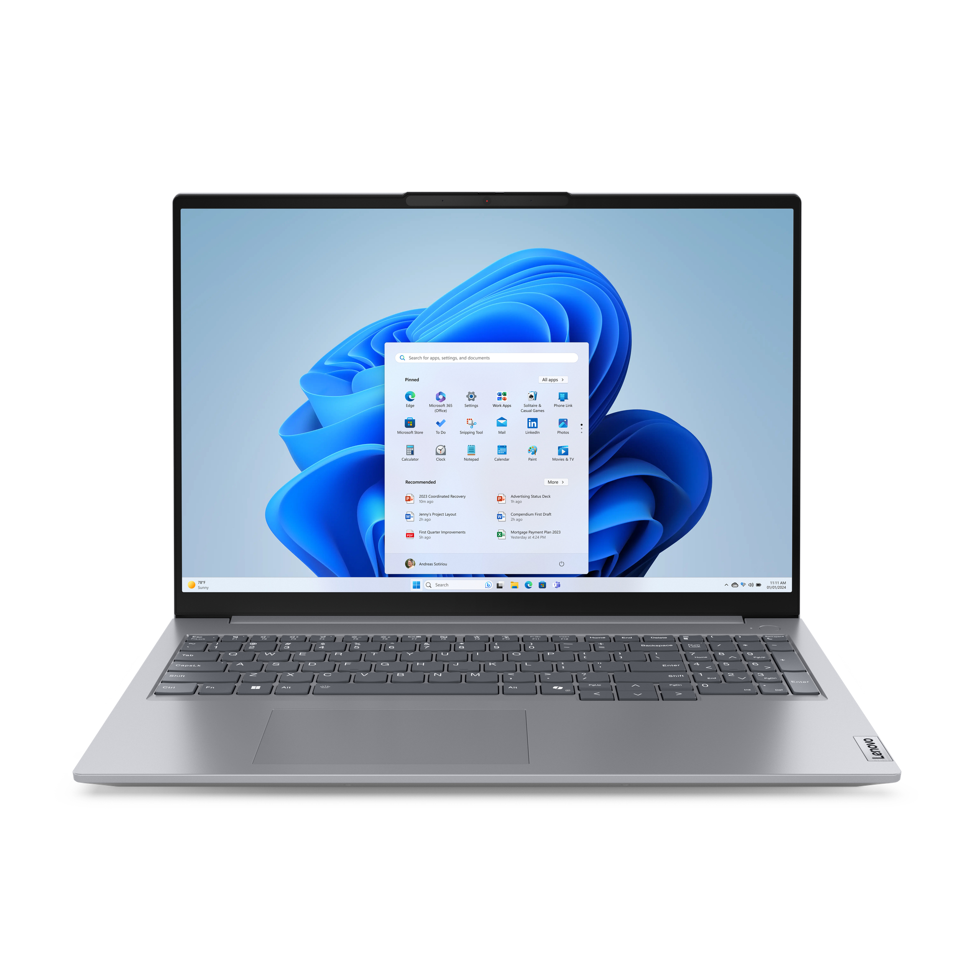 Lenovo ThinkBook 16 G7 16 Zoll AMD Ryzen 5 7535HS 32 GB RAM 512 GB SSD